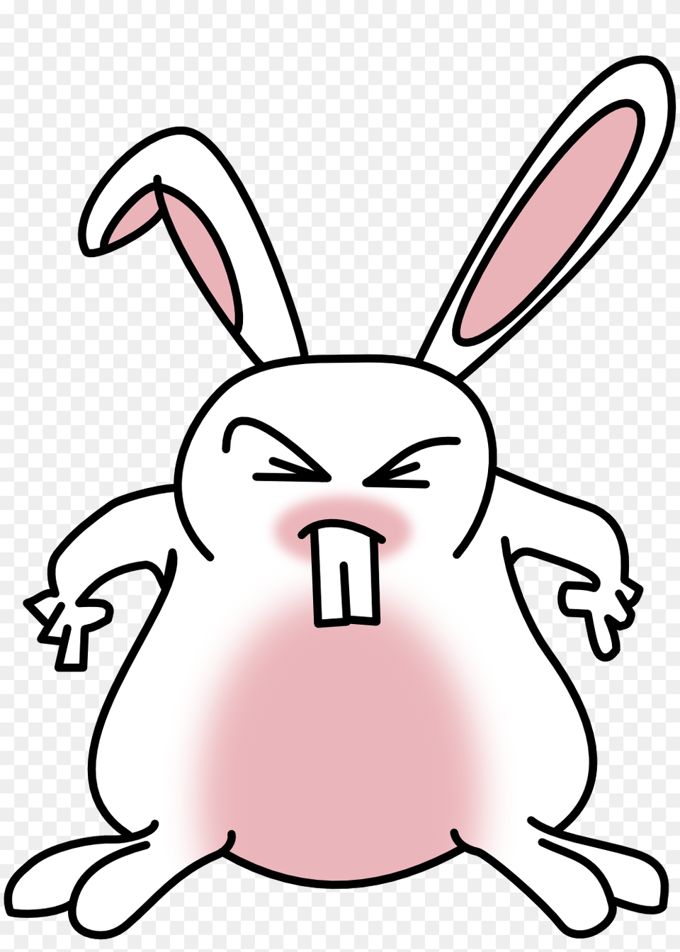 Nose Clipart Easter Bunny Nose Easter Bunny Transparent, Animal, Mammal, Rabbit, Bear Png Image