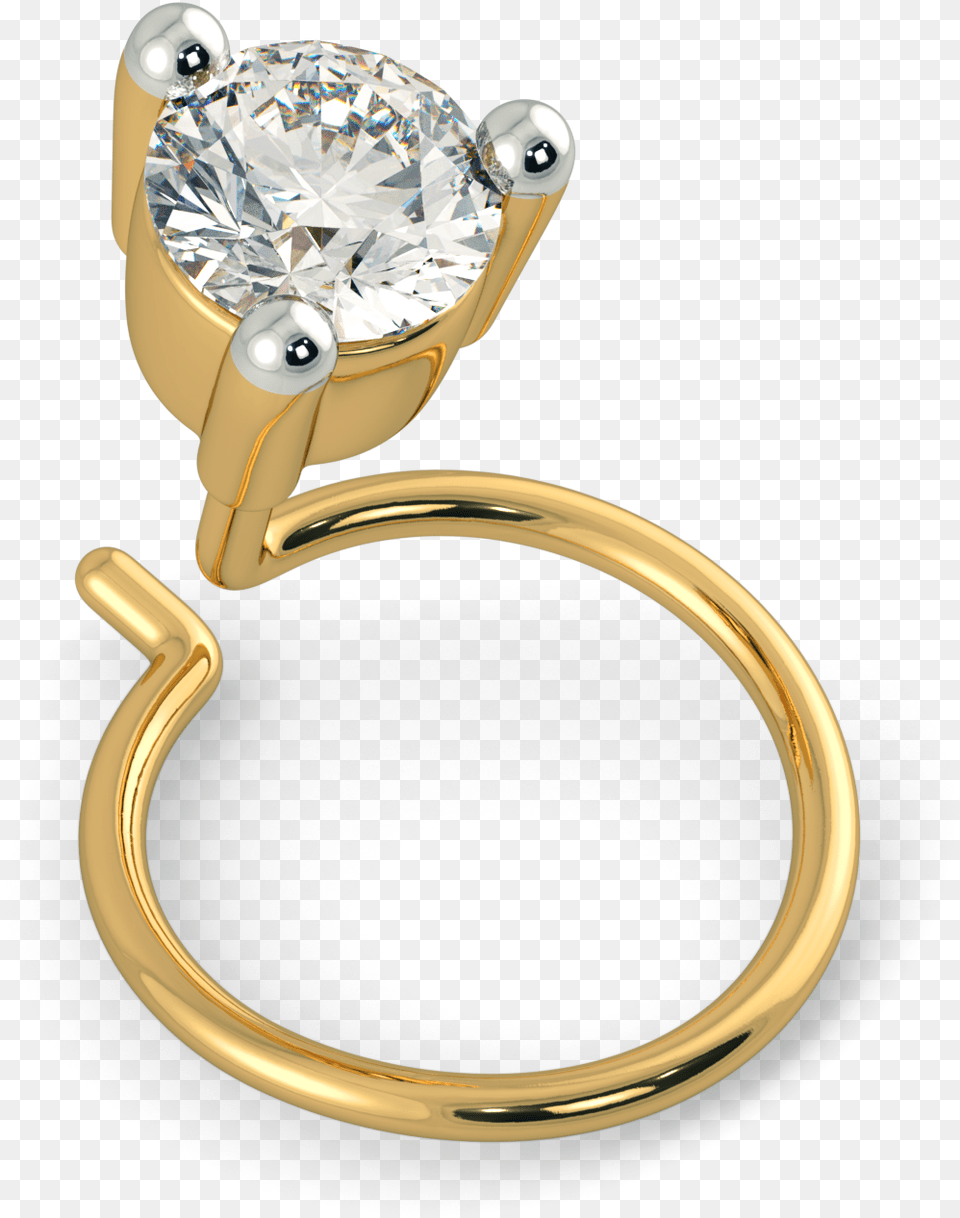 Nose Pins Engagement Ring, Accessories, Diamond, Gemstone, Jewelry Free Png Download