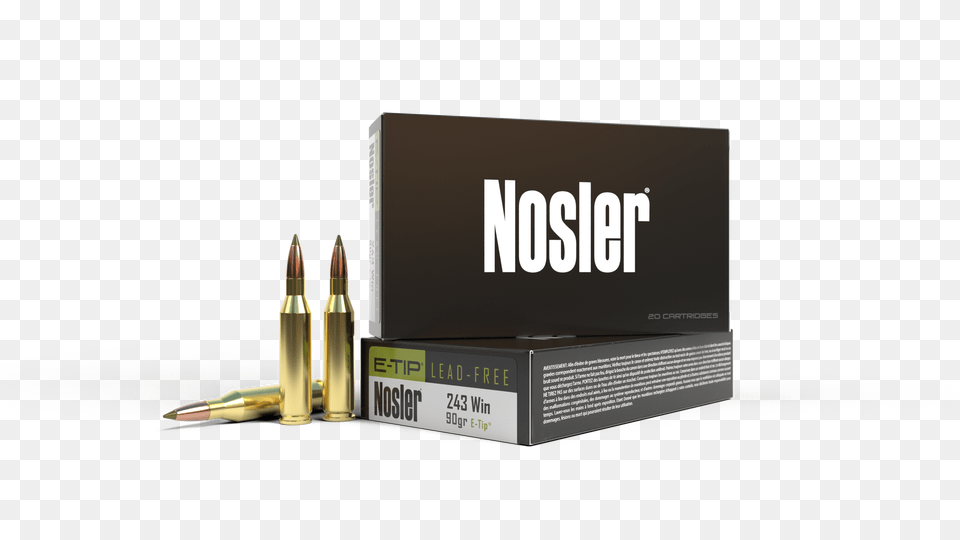 Nosler, Ammunition, Weapon, Bullet Free Png Download