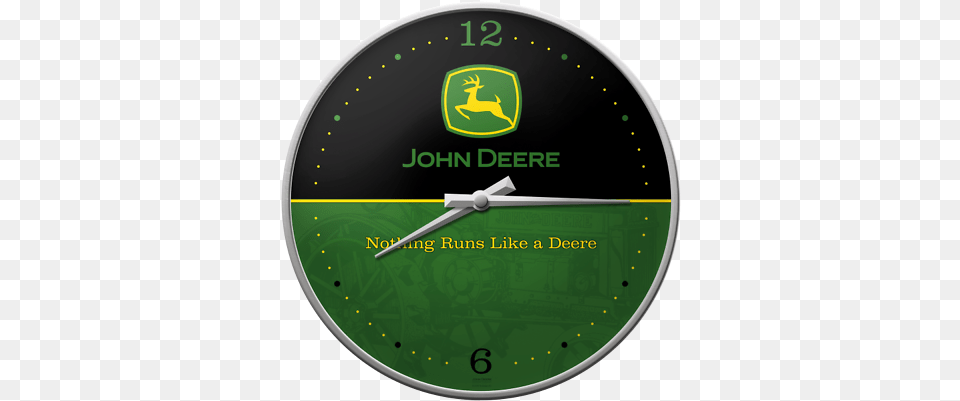 Nostalgic Art Wall Clock John Deere John Deere Sign, Analog Clock, Disk Free Png