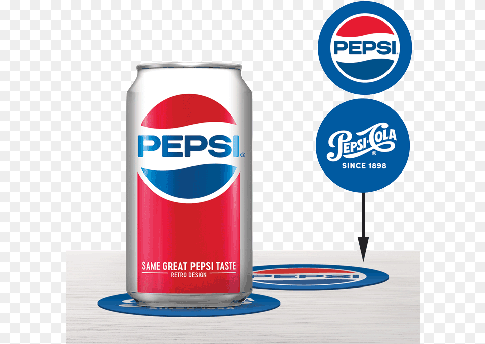 Nostalgic Pepsi Can Clip Art, Tin, Beverage, Soda Png Image