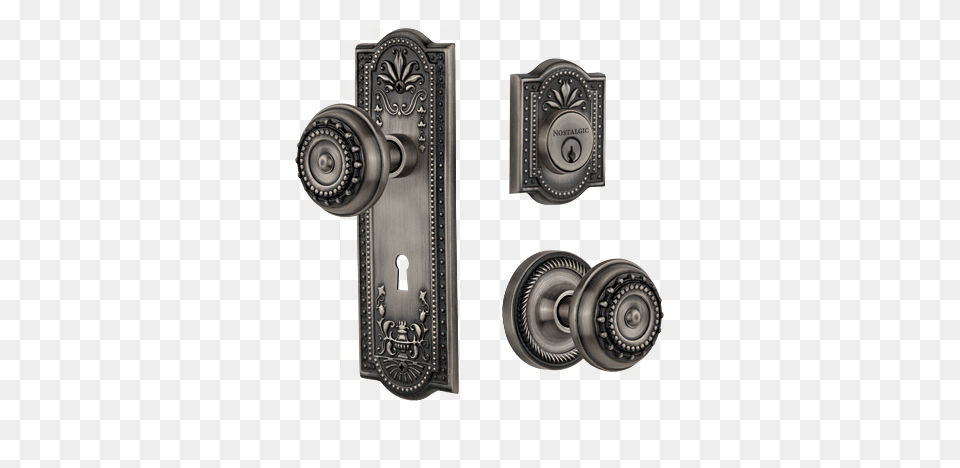 Nostalgic Warehouse Rope Rosette Interior Mortise Latch, Bronze, Handle, Tool, Plant Free Transparent Png