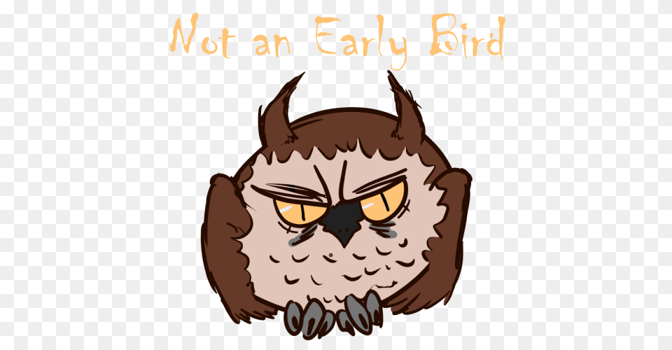 Not An Early Bird, Person, Face, Head Free Transparent Png