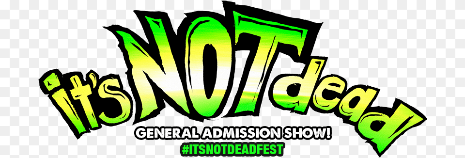 Not Dead Fest Vertical, Green, Logo, Person, Advertisement Free Png