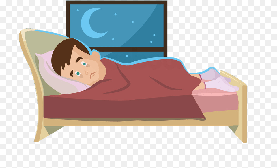 Not Enough Sleep Cartoon, Person, Sleeping, Furniture, Face Png Image