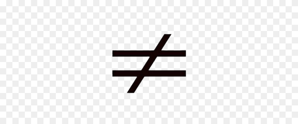 Not Equal To, Cross, Symbol, Logo, Sign Png