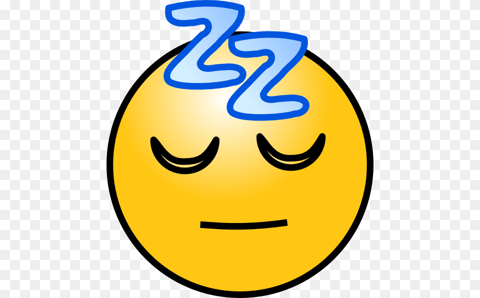 Not Feeling Good Smiley Snoring Sleeping Zz Smiley Clip Art, Text, Symbol Free Png Download