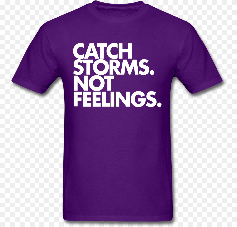 Not Feelings Unisex Tee Active Shirt, Clothing, T-shirt, Purple Free Png
