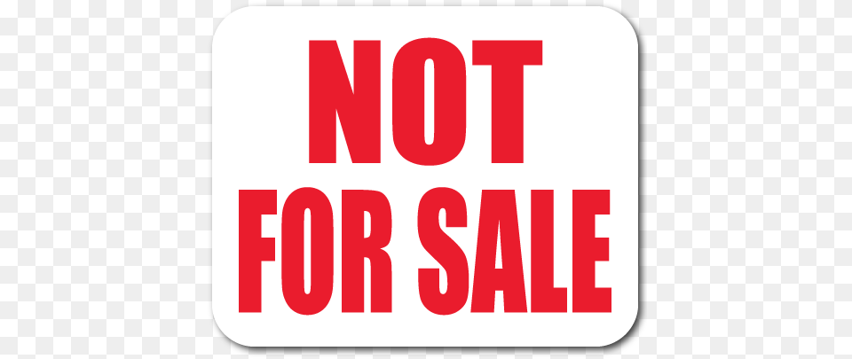 Not For Sale Stickers Car For Sale Sign Template, First Aid, Text, Symbol Free Png Download