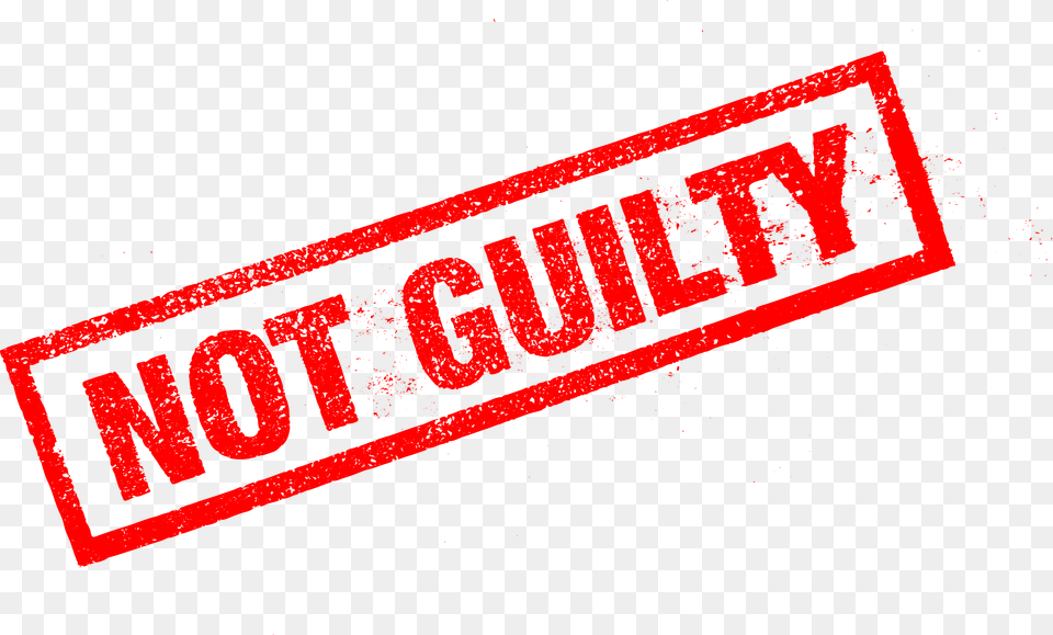 Not Guilty Stamp 1 Rejected With No Background, Sticker, Logo, Dynamite, Weapon Free Png Download