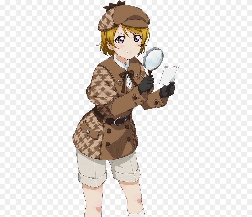 Not Idolized Detective Hanayo, Book, Comics, Cutlery, Publication Free Png Download