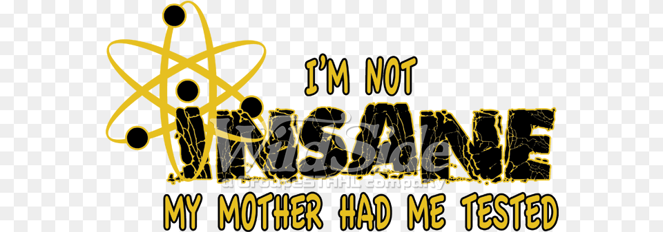Not Insane Graphic Design, Text Free Png