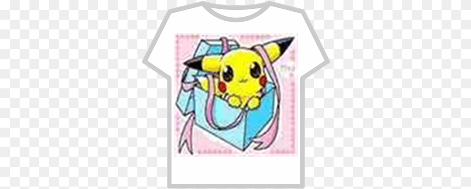 Not My Decal But I Thot It Will Look Good Roblox Happy Birthday Pikachu Dp, Clothing, T-shirt Free Transparent Png