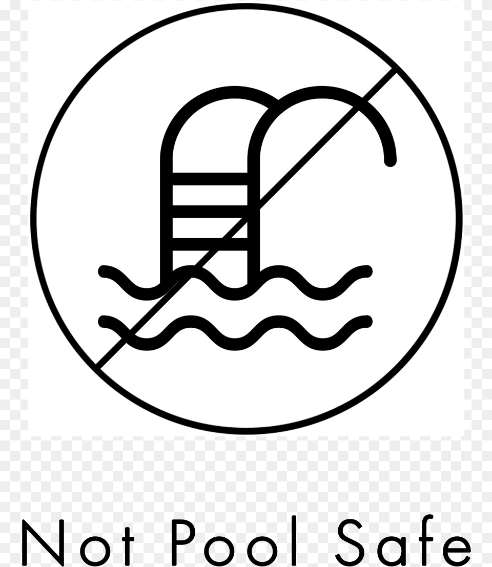 Not Pool Safe Exo Kiss And Hug Logo, Stencil Png Image