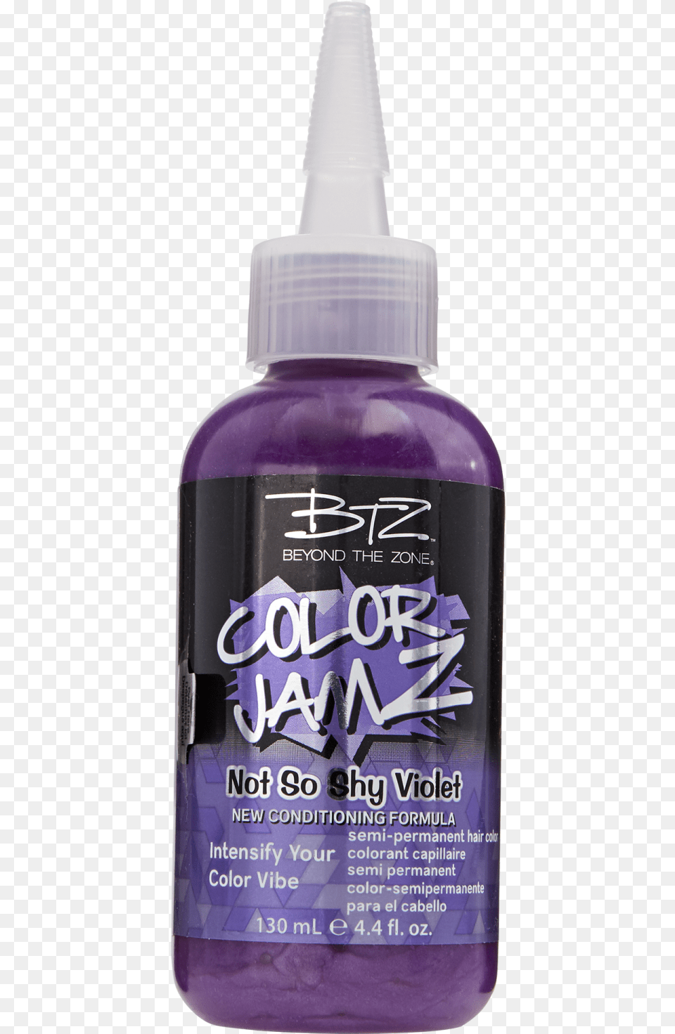 Not So Shy Violet Not So Shy Violet Semi Permanent Hair Color 42 Oz, Purple, Bottle, Cosmetics, Perfume Free Transparent Png