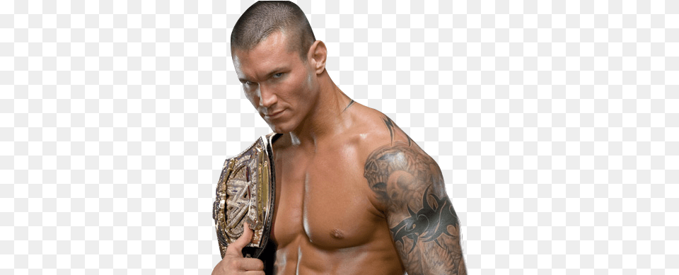 Not Sure What It Was But Orton Changed Muscle De Randy Orton, Person, Skin, Tattoo, Body Part Free Png Download