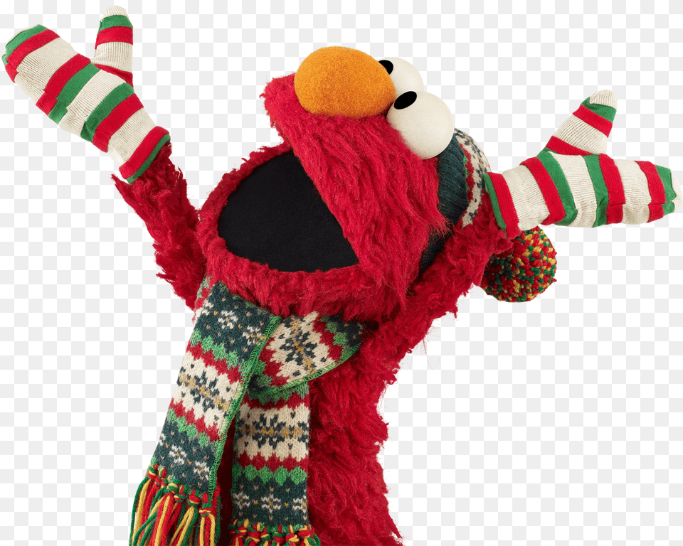 Not That Christmas Is Coming Soon Sesame Street Christmas, Plush, Toy, Clothing, Hosiery Png Image