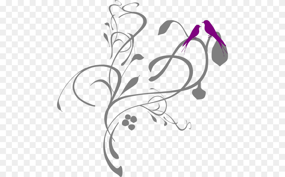 Not The Birds But Maybe Add Vinesbranches To The Existing Vines Clip Art, Floral Design, Graphics, Pattern, Animal Free Png