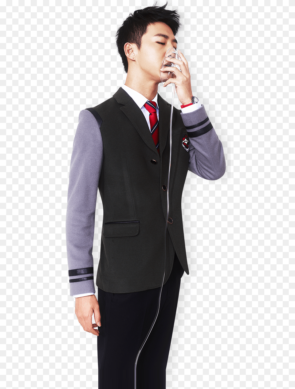 Not The One Who Needs That Oxygen Yongguk You39re Bang Yongguk, Formal Wear, Clothing, Suit, Vest Free Png Download