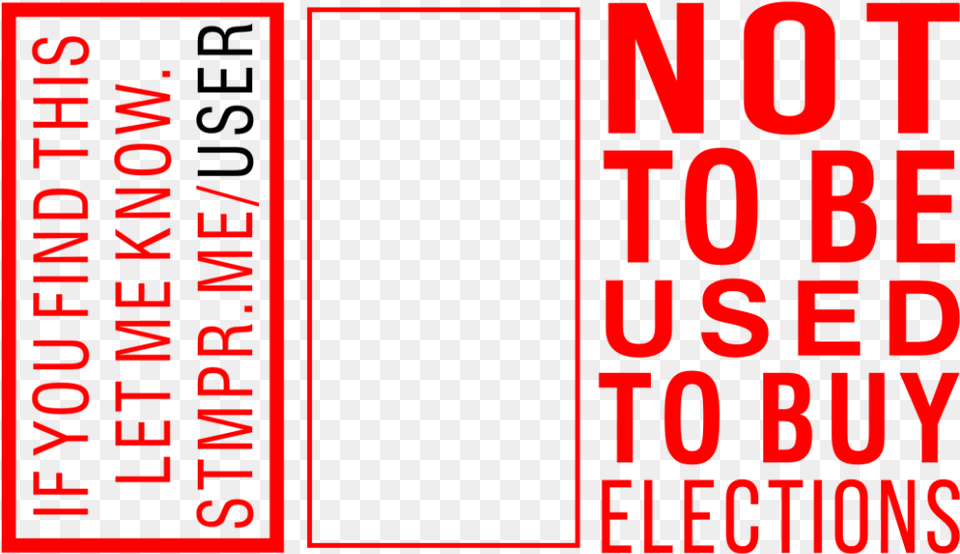 Not To Be Used To Buy Elections Parallel, Scoreboard, Text Free Transparent Png