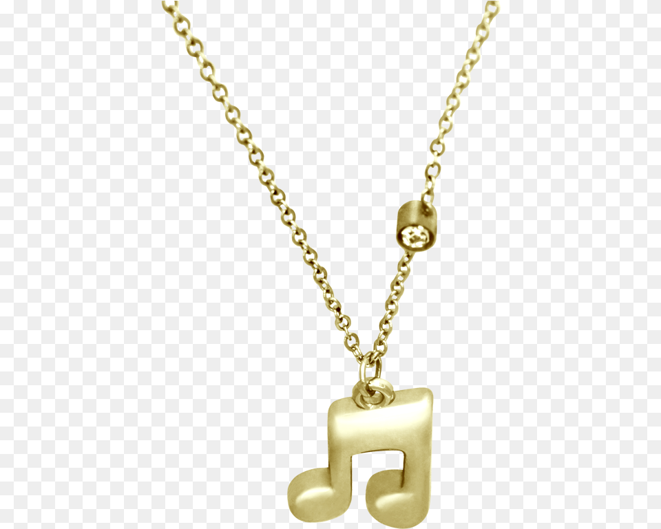 Nota Musical Dorada Locket, Accessories, Jewelry, Necklace, Pendant Png Image