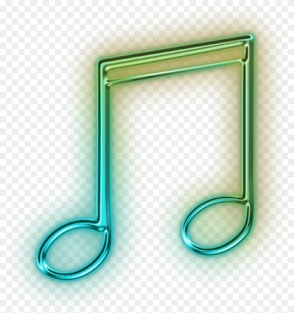 Nota Musical Music Neon Lucianoballack Colourful Musical Note, Light, Text, Symbol, Number Png Image