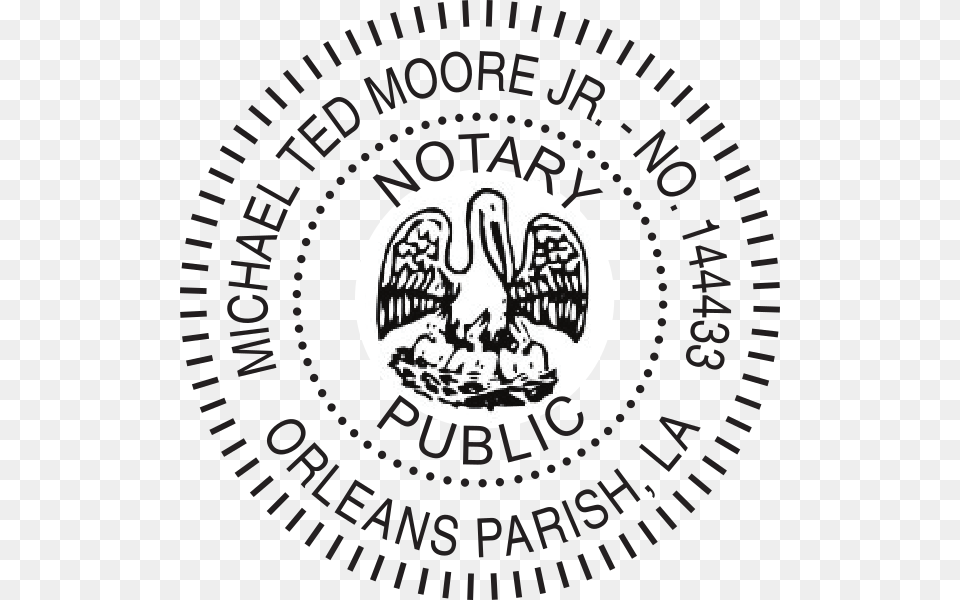 Notary Self Inking Circular 400r Ideal Stamp Sample Titan Missile Museum, Logo, Emblem, Symbol, Face Png Image