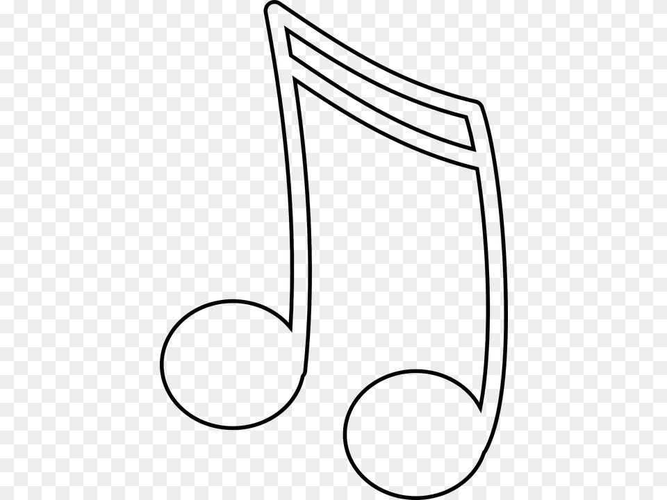 Notas Musicales En Blanco, Text Png Image