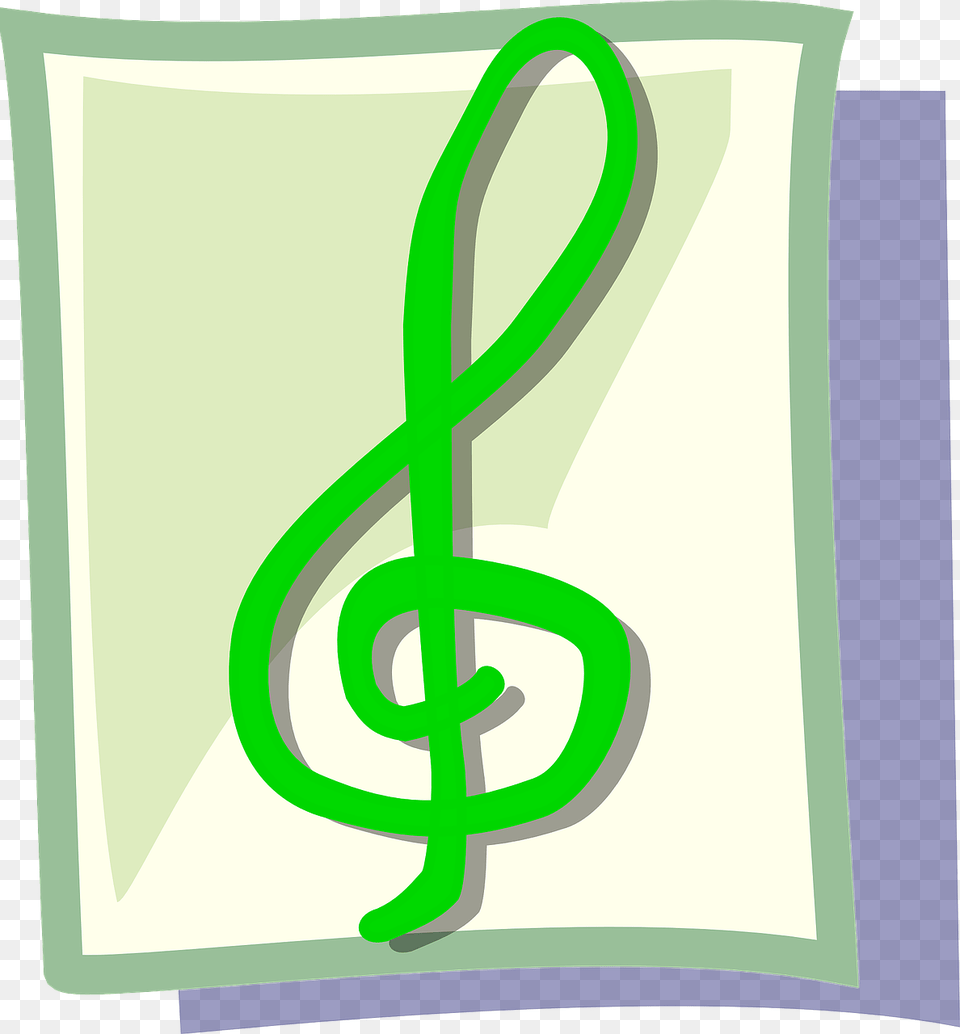 Notas Musicales En Color Verde, Knot, Text Png