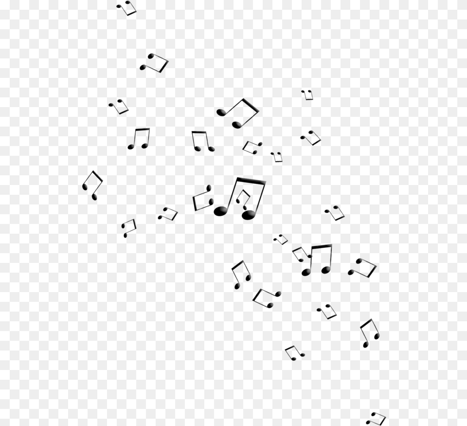 Notas Musicales Freetoedit Music Notes Overlay, Text Free Png Download