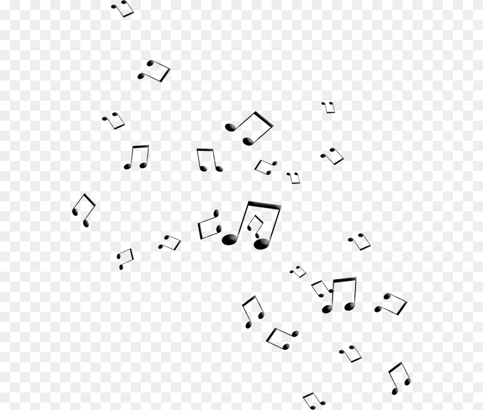 Notas Musicales Negras Qofc Musical For Picsart, City Free Png