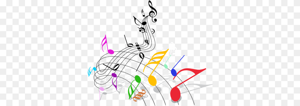 Notas Musicales Treble Clef Bass Clef Heart, Art, Graphics, Device, Grass Png Image