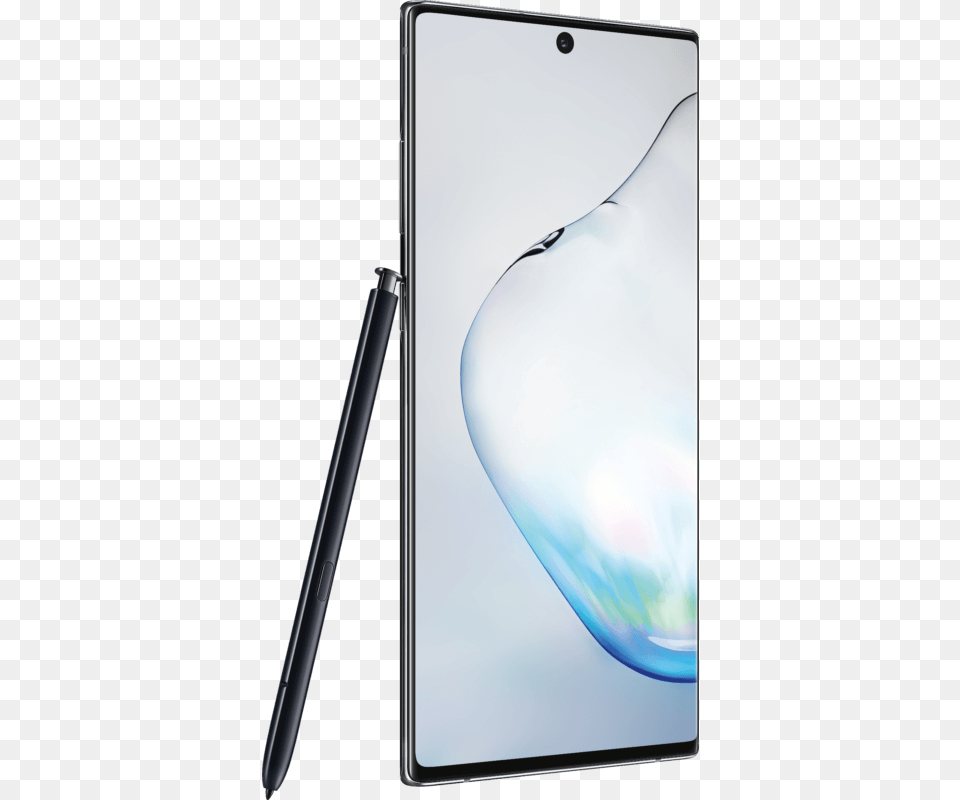 Note 10 Left Samsung Galaxy Note 10 Plus, Computer, Electronics, Tablet Computer, White Board Free Png Download