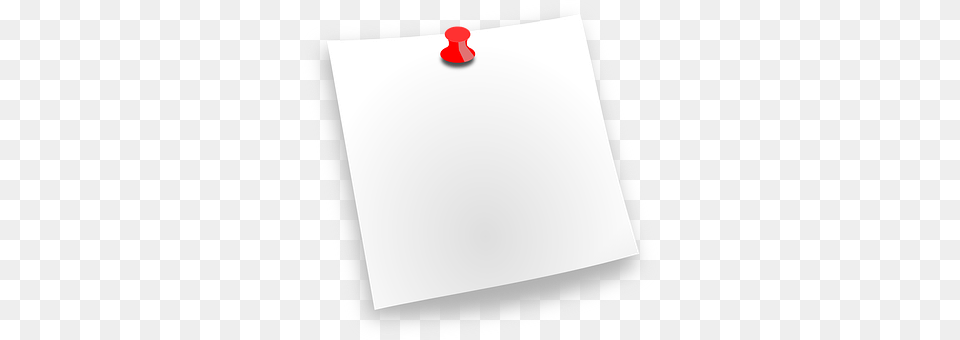 Note White Board, Pin Free Transparent Png