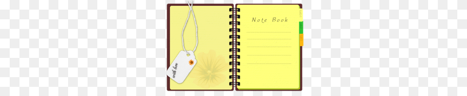 Note Book Office Supplies Clip Art, Diary, Page, Text Png Image