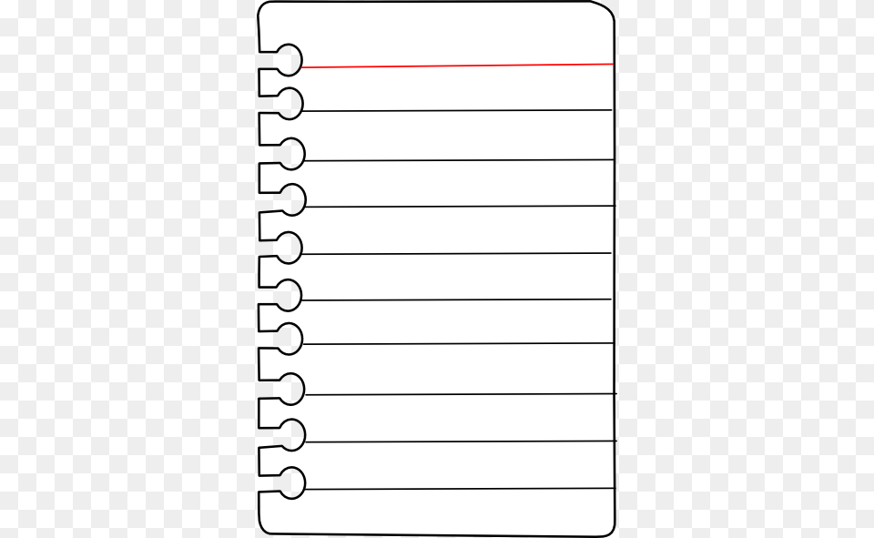 Note Book Paper Clip Art, Page, Text Free Png Download