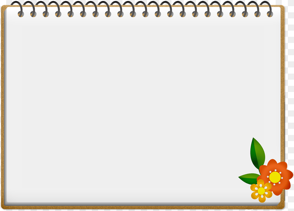 Note Book Paper Flower On Pixabay Carnet De Note, Page, Text, White Board Free Png Download