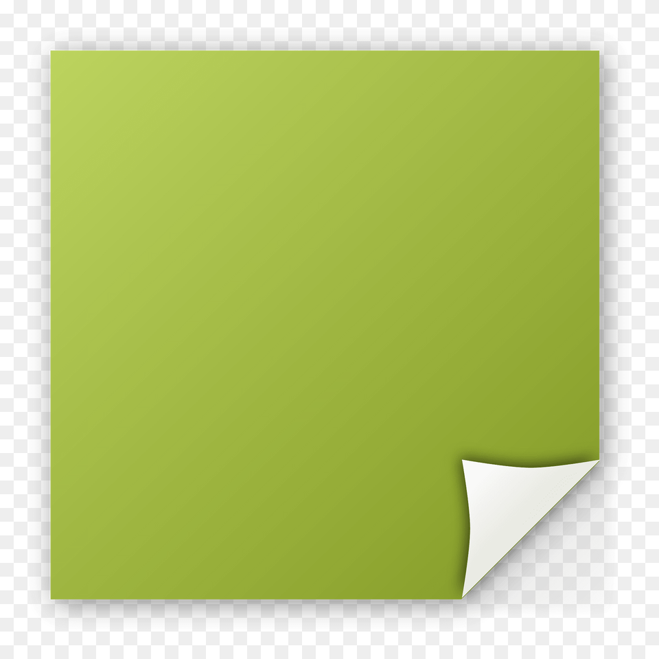 Note Clipart, Green, Paper, White Board Free Png