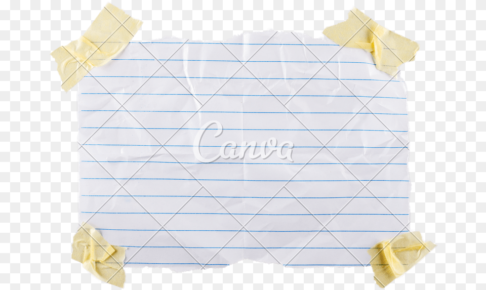 Note Clipart Piece Paper Tear Lined Paper, Bag Png