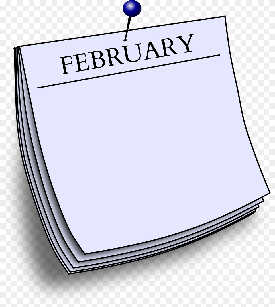 Note February Clipart, Page, Text, Publication, Book Free Transparent Png