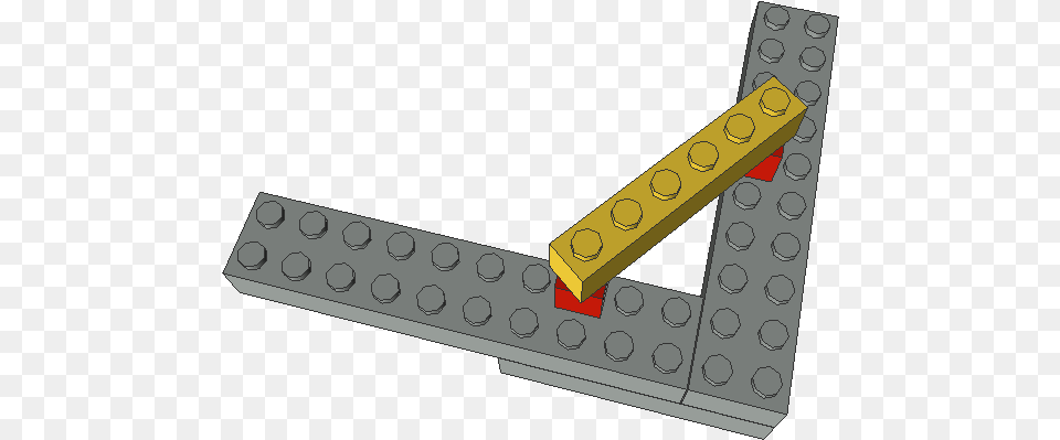 Note How I Used Two 11 Bricks To Create Pylons For Lego 45 Degrees Free Transparent Png