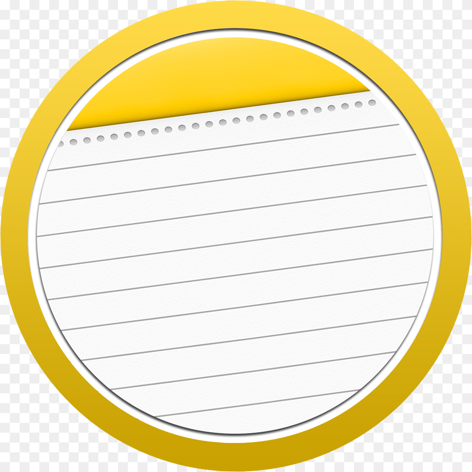 Note Icon Notes Round Icon, Page, Text Free Png Download