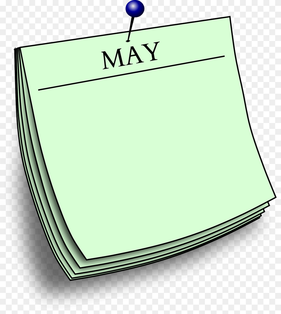 Note May Clipart, Page, Text Png Image