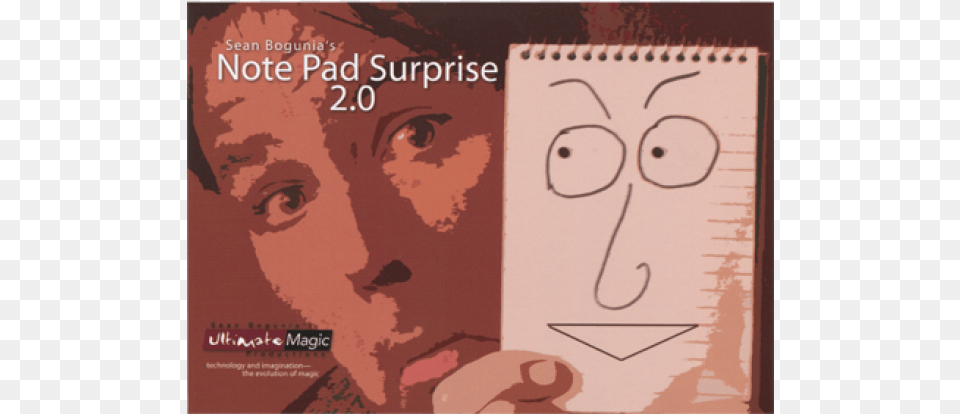Note Pad Surprise Note Pad 20 Magic, Book, Publication, Adult, Female Free Png