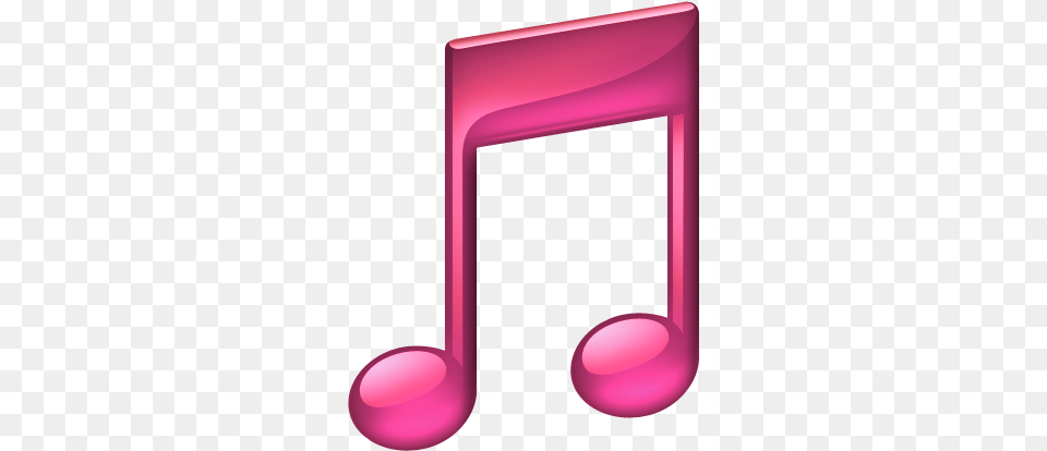 Note Pink Icon Download As And Blue Musical Note, Electronics Free Transparent Png