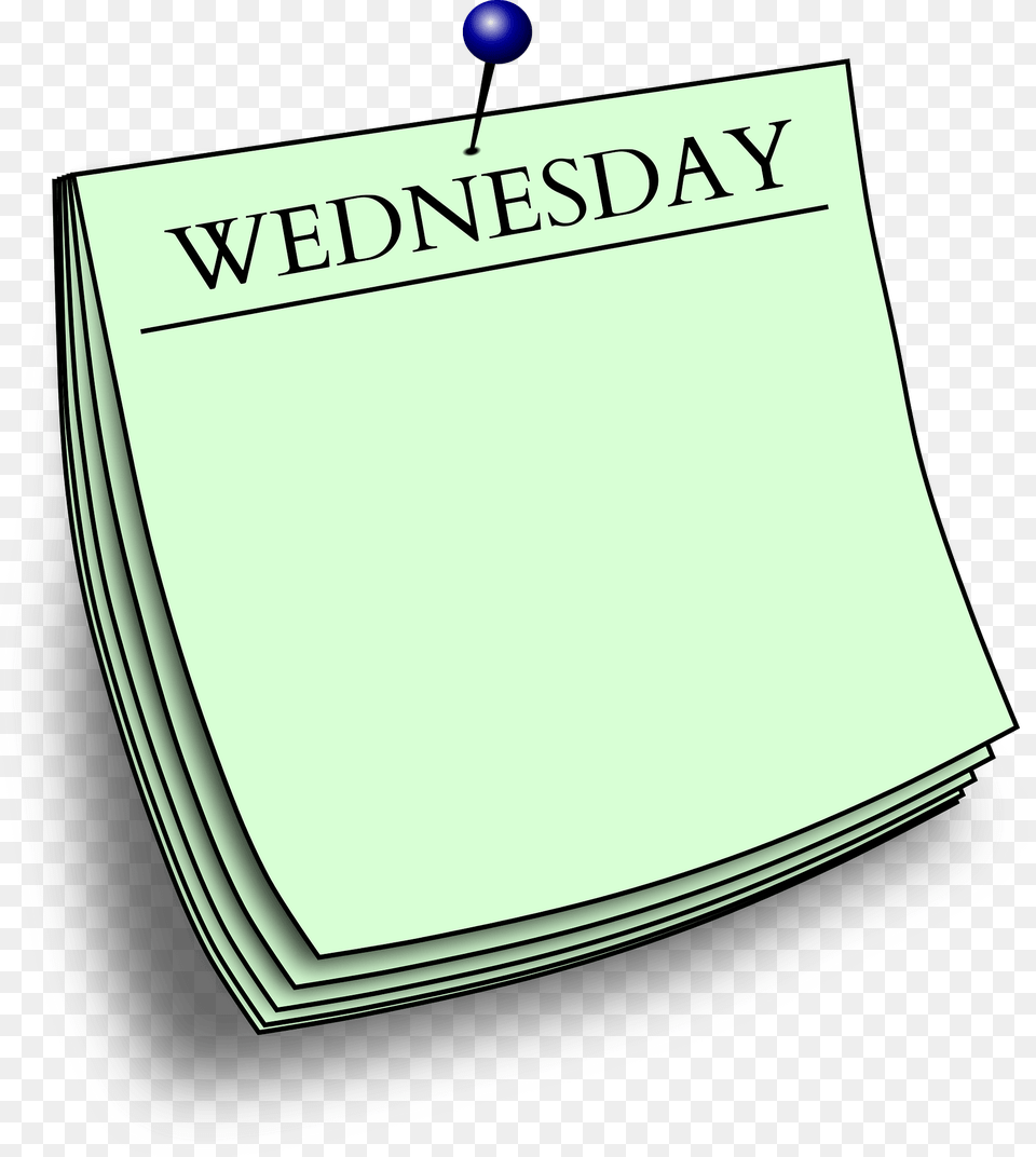 Note Wednesday Clipart, Page, Text, Book, Publication Free Transparent Png