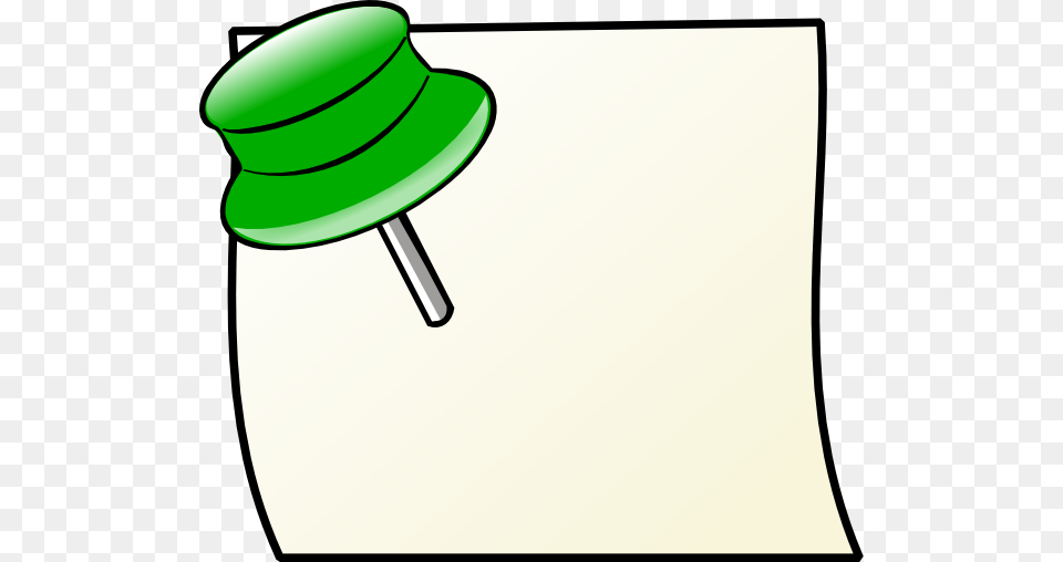 Note With Pin Clip Art Png Image