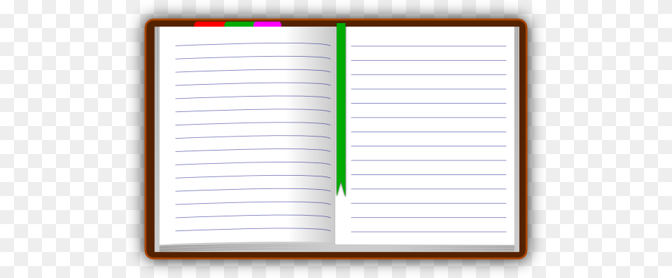 Notebook, Page, Text, Diary Png