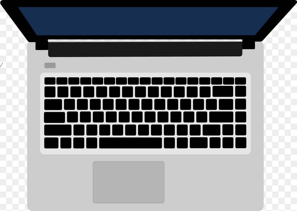 Notebook Clipart, Computer, Computer Hardware, Computer Keyboard, Electronics Png Image