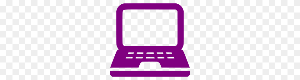 Notebook Clipart Purple, Computer, Electronics, Laptop, Pc Png